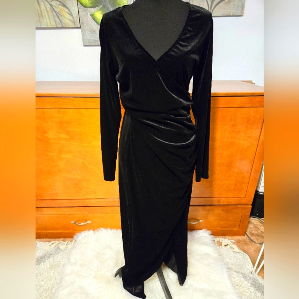 FASHION NOVA/"Never Ending Black Dress Dress"/ XL /NEW